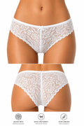 Vita spets hipster trosor – Comfort & elegans